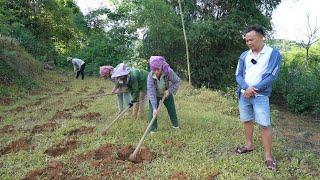 5 mẹ con nhà cháu Sao khờ ( T1 ) - Mang thịt cho cháu - Sao đi trồng ngô cười đau bụng