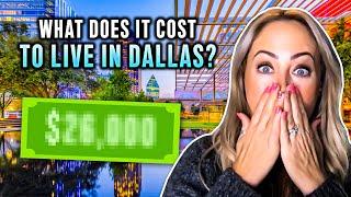 Hidden Cost of Living in Dallas TX [Are You Prepared to live in Dallas TX?]