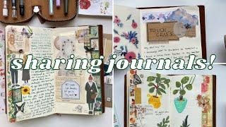 Traveler’s Notebook Flip Through  Chatting about my Shared Journals!