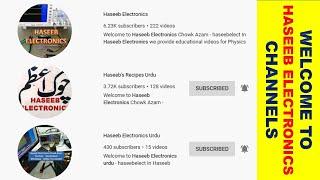 Haseeb Electronics / Haseeb Electronics Urdu / Haseeb's Recipes