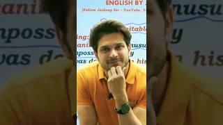 Jaideep sir english  ||