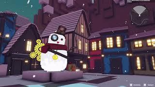 The First Christmas Eve in Metaverse - The Sandbox Alpha - Lululand