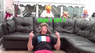 Count in FRENCH from 1 - 10 with Jingle Jeff - French language lessons - pgjj