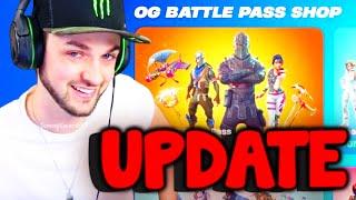 Official SEASON 2 Battlepass RETURN UPDATE in Fortnite