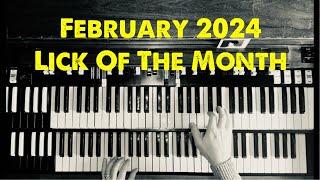 February 2024 Lick of The Month.