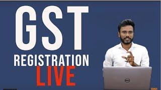 45. GST Registration I Live I By Urs Ravi Telugu I English I Vedanta Educational Academy