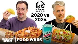 US vs UK Taco Bell 2020 vs 2024 | Food Wars | Insider Food