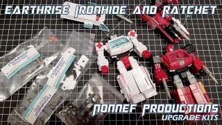 Nonnef Productions Upgrade Kits and Installation for Transformers Earthrise Ironhide & Ratchet