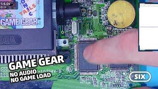 No Game Load, No Audio Game Gear Fix