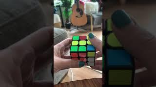 How to solve a rubix cube for beginners. Part 4