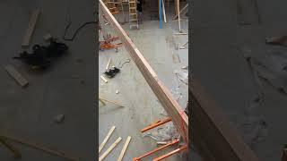 If I cut this wrong, I was going to quit carpentry