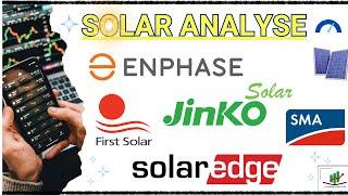 Solaraktien-Analyse: Enphase, SolarEdge, First Solar, SMA, Jinko | Ist der Boden des Crash in Sicht?