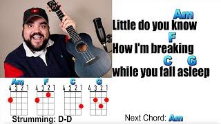 LITTLE DO YOU KNOW - Alex & Sierra (Ukulele Play Along with Chords and Lyrics)