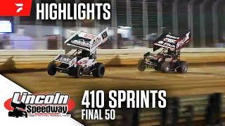 Final 50: Night of Champions | 410 Sprints at Lincoln Speedway 10/19/24 | Highlights