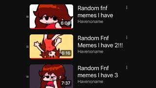 Random Fnf memes compilation (1-3)