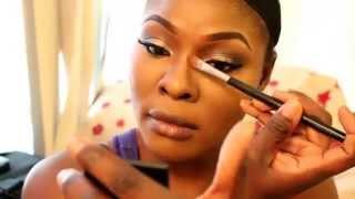 Makeup for black women"Get ready with me"