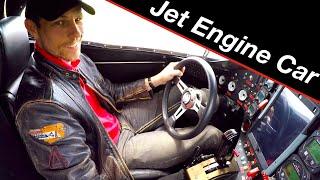 Driving a real bat car! | Jet engine how to and review