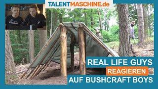 Real Life Guys REAGIEREN auf Bushcraft Guys