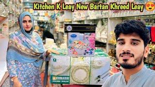 Kiran Na Apni Baat Manwa K He Damm Lia  Kitchen K Leay Itny Ziada Bartan Khreed Leay