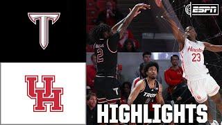 Troy Trojans vs. Houston Cougars | Full Game Highlights | ESPN College Basketball