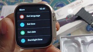 how to use t800 ultra smart watch, t800 ultra 2 smartwatch settings, t800 ultra smart watch review