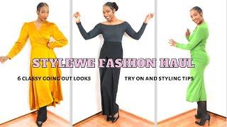 Stylewe Fashion Haul & Try-On | 5 Classy Going-Out Looks + Styling Tips for Mature Women