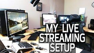 Live Stream Setup Tour - Cameras, Audio & Hardware