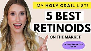 My Holy Grail Retinoids List | Dermatologist Picks!