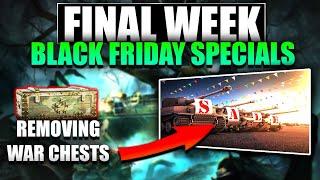 FINAL WEEK OF SEASON + WAR CHEST CHANGES! World of Tanks Console NEWS