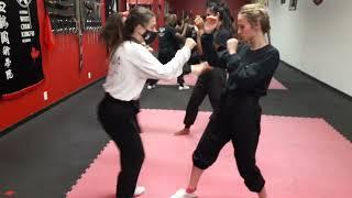 Fight like a White Crane Kung Fu lady! Training Jul 2021