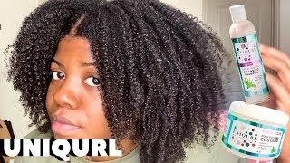 I Tried More UniQurl Products! | Curl Forming Custard & Moisture Shampoo