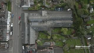 A Bird's Eye View of Waverley House, Leominster - Shaw healthcare