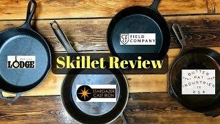 The Best Cast Iron Skillet? - Review of Lodge, Field Co, Stargazer, Butter Pat