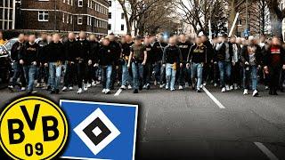 Als HSV-Ultras ihr Material gegen Dortmund verteidigen mussten...