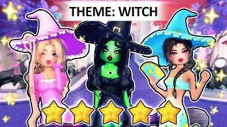 *WITCH ONLY CHALLENGE* in Dress to Impress!