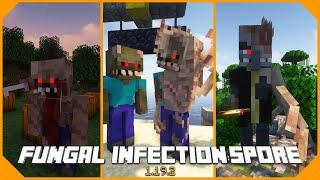 Spores Abomination! (Fungal Infection:Spore) - Minecraft Forge 1.19.2  Mod Showcase