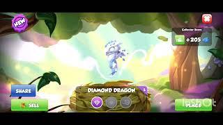 Hatching Diamond Dragon|| Dragon of the month June 2024|| Dragon Mania legends||