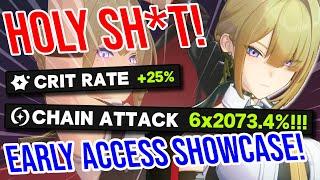 Evelyn deals SO MUCH DAMAGE! Early Access Showcase! Zenless Zone Zero