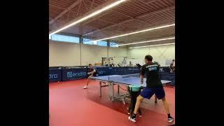 Hugo Calderano entrenamientos de tenis de mesa #hugocalderamo #tennisdemesa #tabletennis #brasil