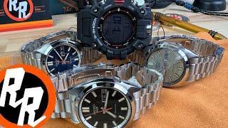 Unboxing Seiko x3, and G-Shock