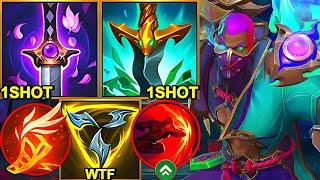 Wild Rift China Pyke Mid - Sovereign Rank gameplay - 18KILL BEST PYKE BUILD RUNES - HANDCAM