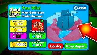 COMPLETED *NEW* MAP and GOT IT...!! - Toilet Tower Defense