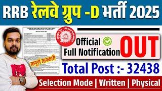 Railway Group D Vacancy 2025 Notification | Group D Selection Process, PET, Total Post, Eligibility