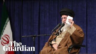 Iran's supreme leader blames America and Israel for Assad's fall