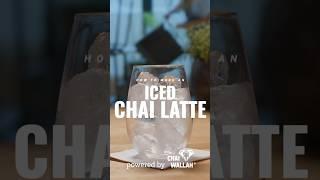 Make the perfect iced #chailatte this summer  #icedchai #icedcoffee