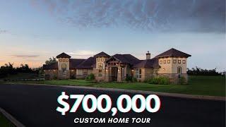 Custom Home Builder Model Home Tour in Floresville, Texas!