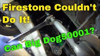 Firestone Couldn't Fix the Problem, Can Big Dog50001 Do It?