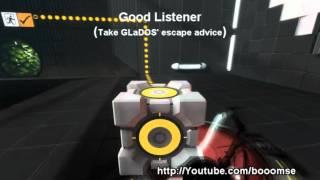 Portal 2 Achievement guide Good listener