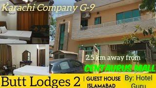 Guest House in Budget in Islamabad - Butt Lodges 2 #buttlodges2#guesthousereview #hotelsinislamabad