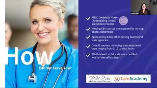 Introducing Registered Nurse CEUs, Accredited by the ANCC